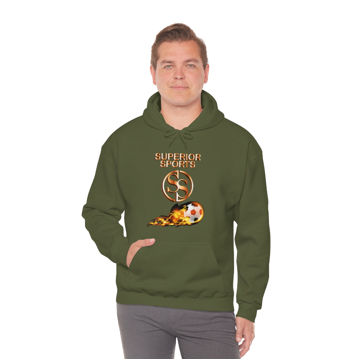 Men Hooded Sweatshirt