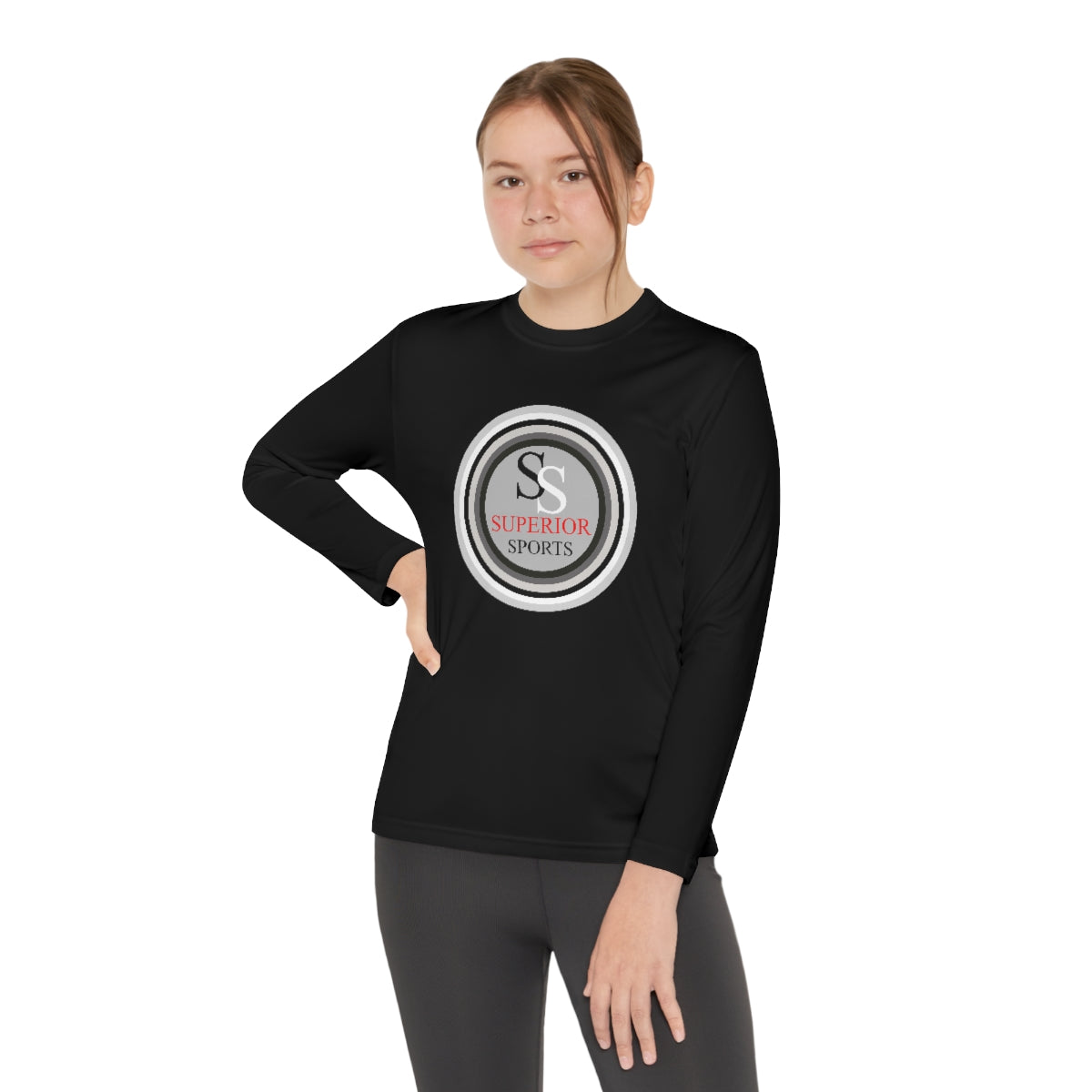 Kids Long Sleeve Competitor Tee