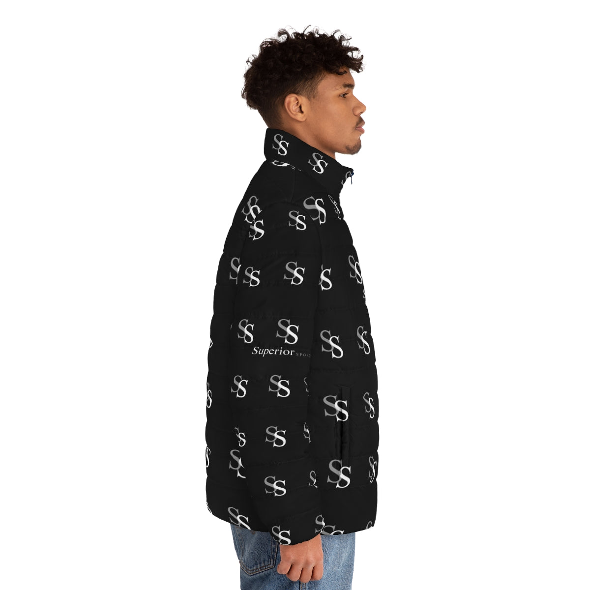 Men's Puffer Jacket (AOP)