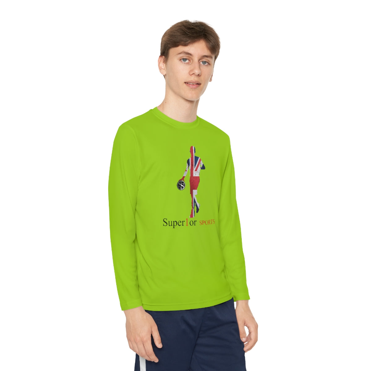 Kids Long Sleeve Competitor Tee