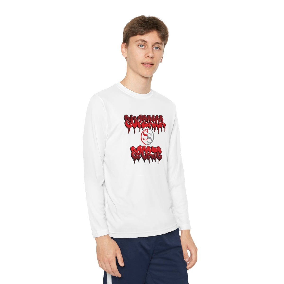 Kids Long Sleeve Competitor Tee