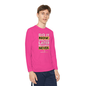 Kids Long Sleeve Competitor Tee