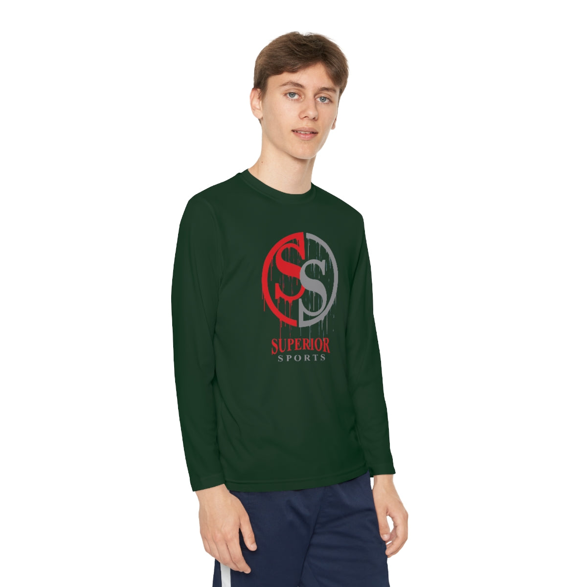 Kids Long Sleeve Sleeve Competitor Tee