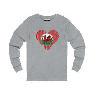 Wales World Cup Unisex Jersey Long Sleeve Tee