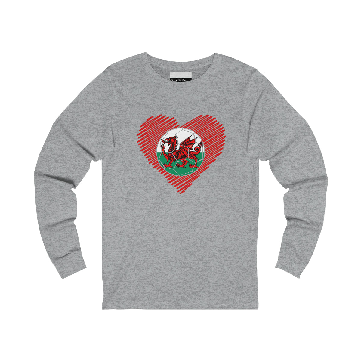 Wales World Cup Unisex Jersey Long Sleeve Tee