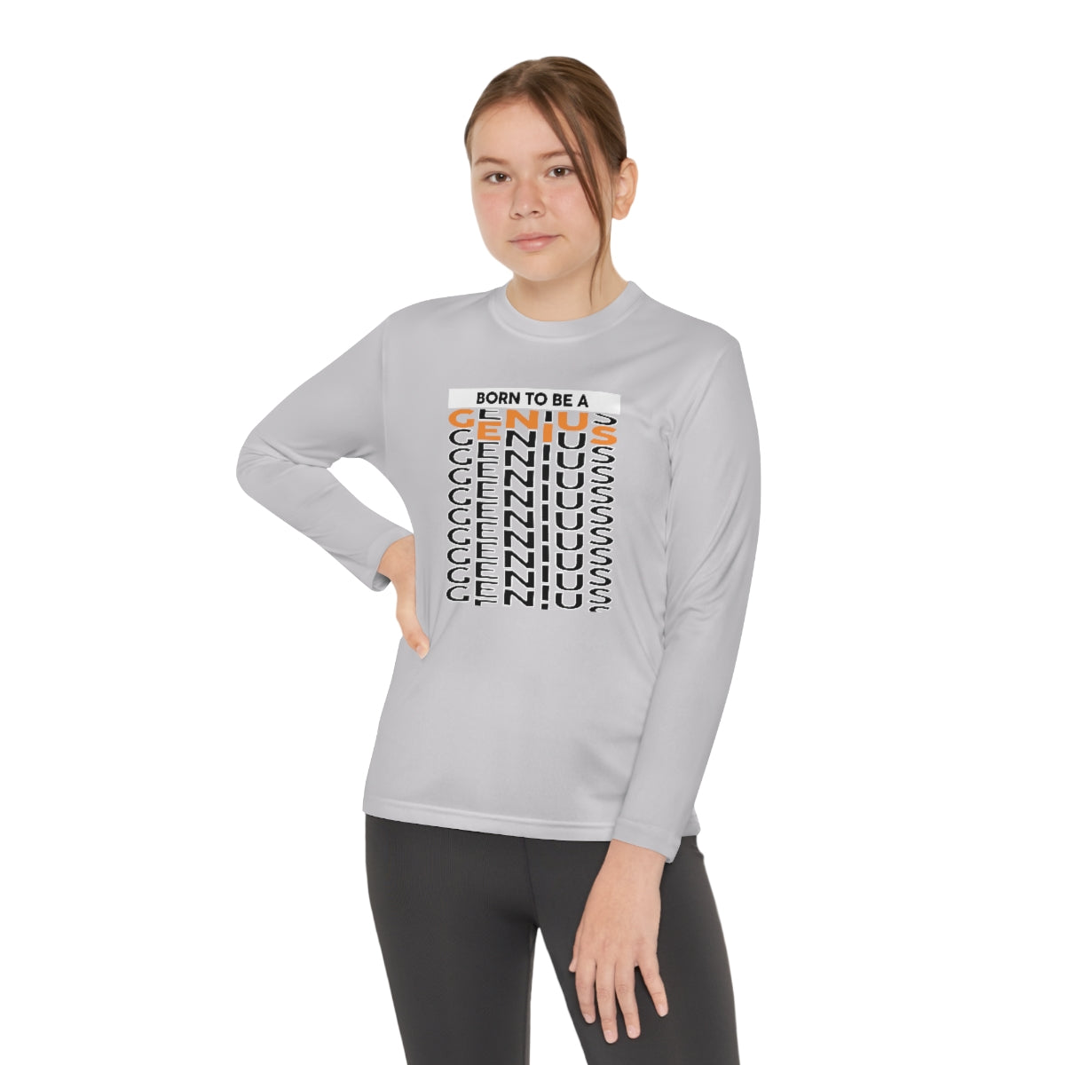 Kids Long Sleeve Sleeve Competitor Tee