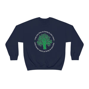 Ladies Sweatshirt Tree of life