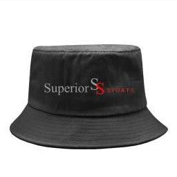 Black White Red Bucket Hat