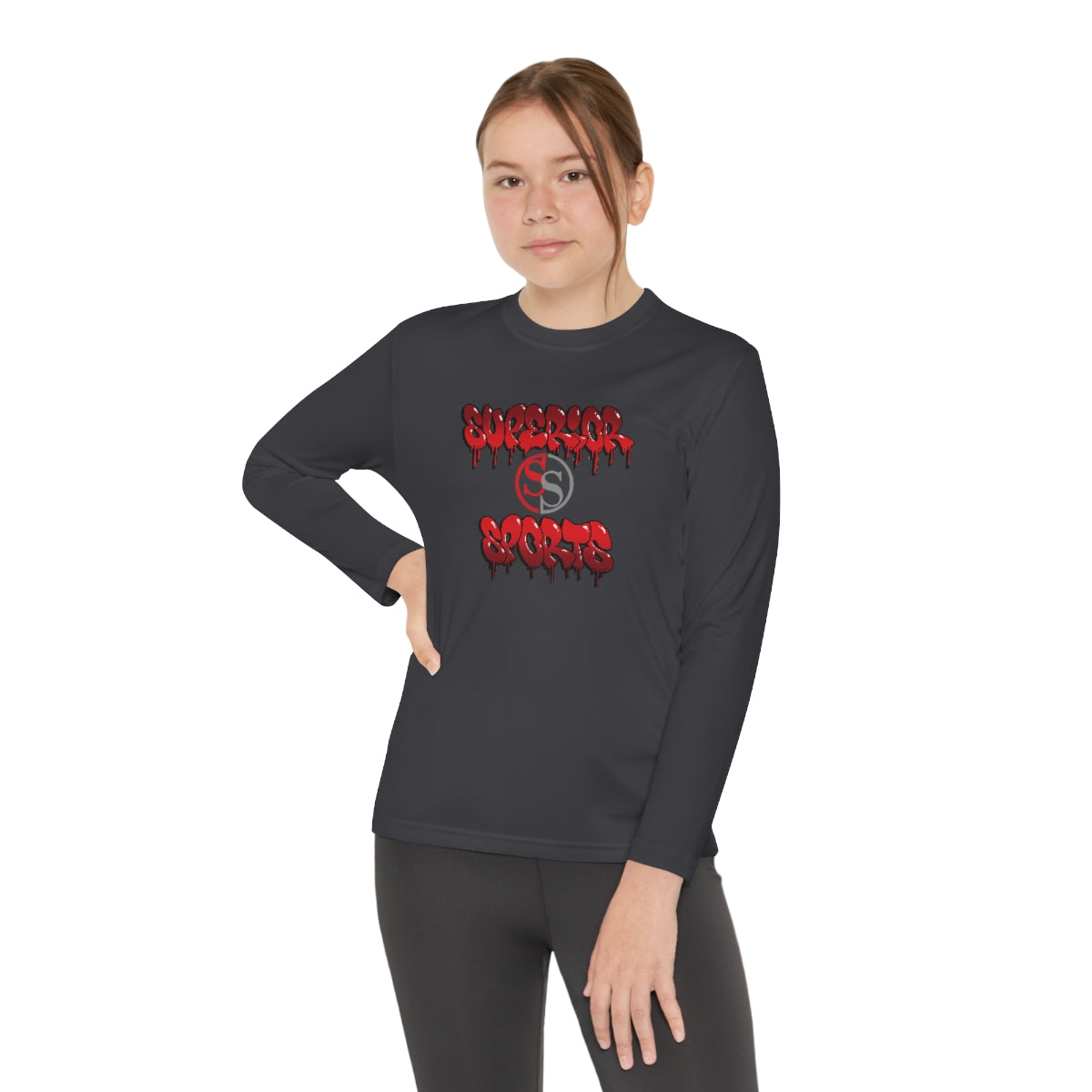 Kids Long Sleeve Competitor Tee