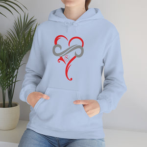 Ladies Hoodie Eternal Hearts