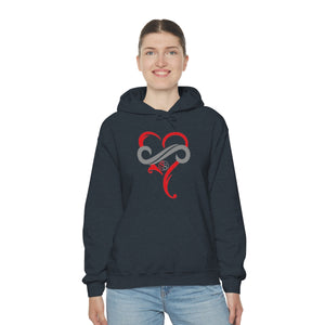Ladies Hoodie Eternal Hearts