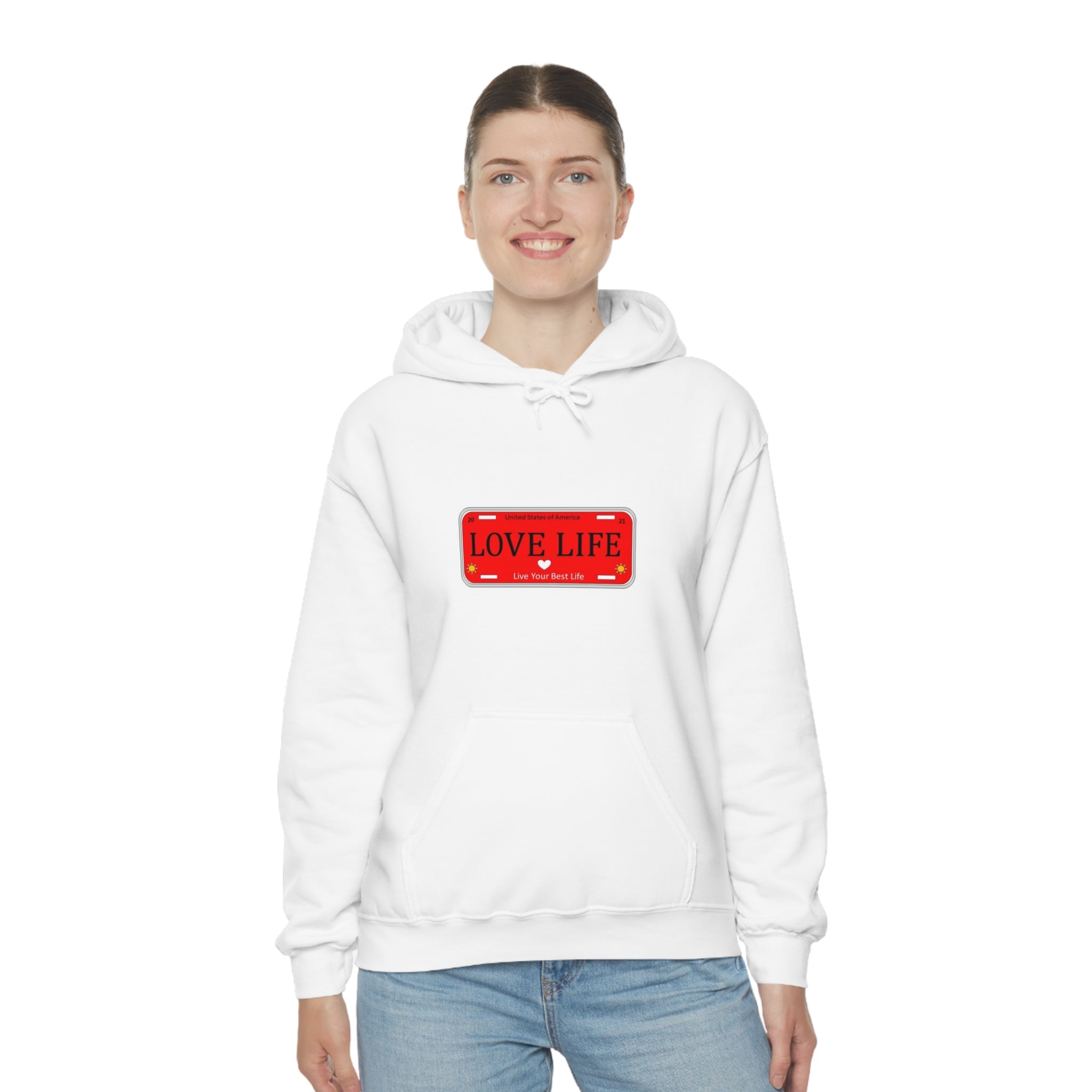 LADIES HOODED SWEATSHIRT