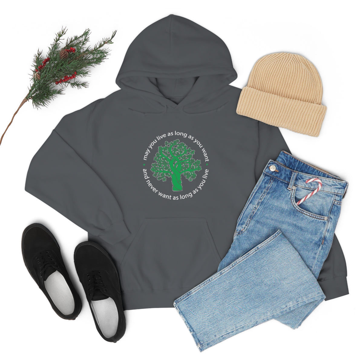 Ladies Hooded Sweatshirt