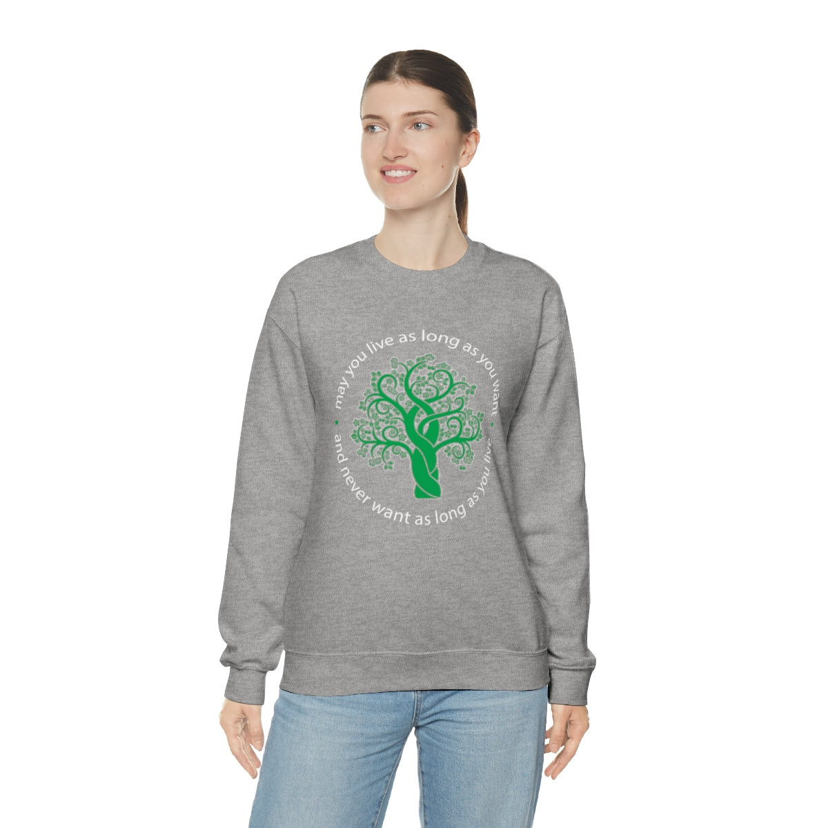 Ladies Sweatshirt Tree of life