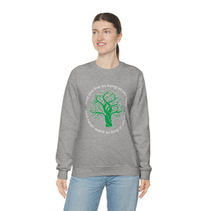Ladies Sweatshirt Tree of life