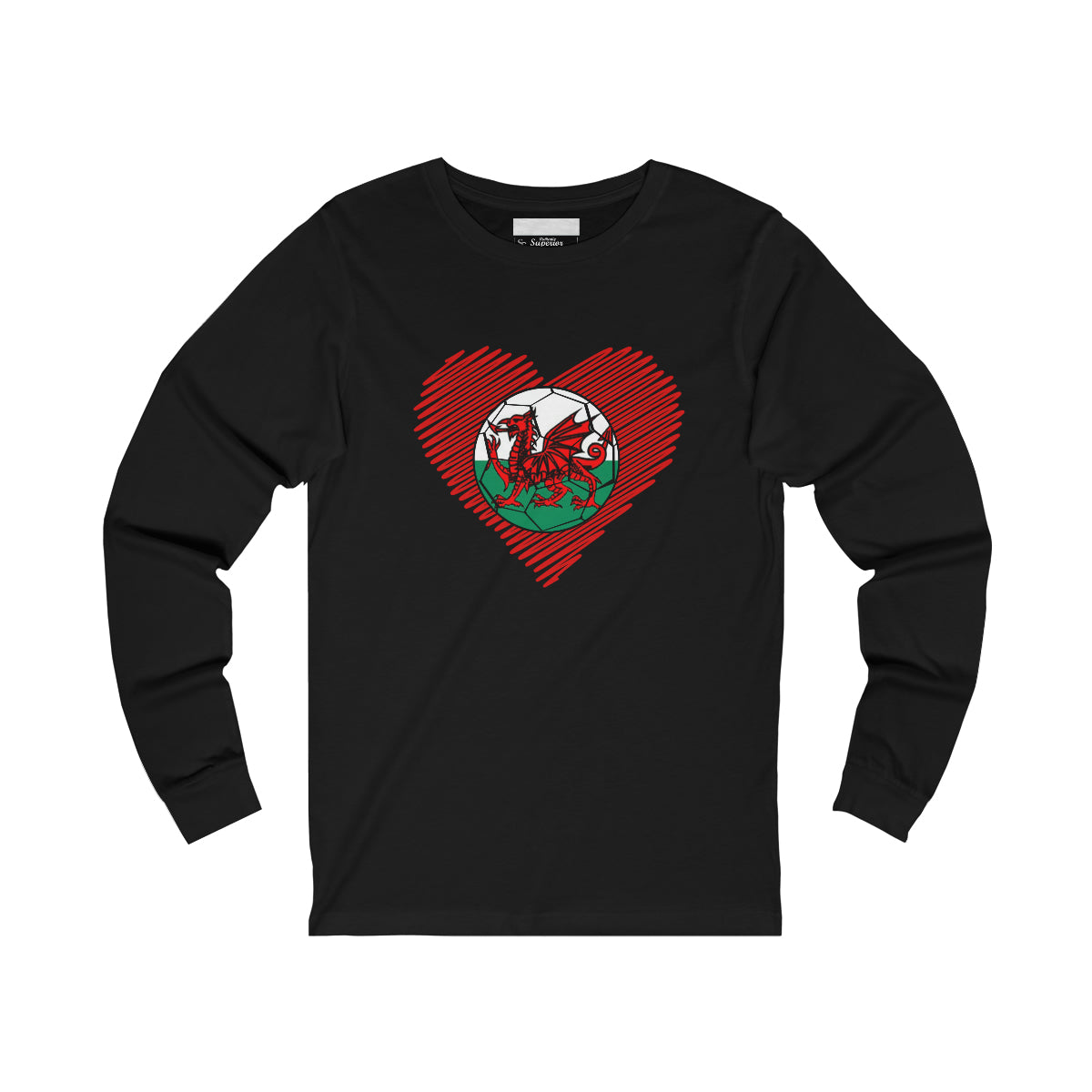 Wales World Cup Unisex Jersey Long Sleeve Tee
