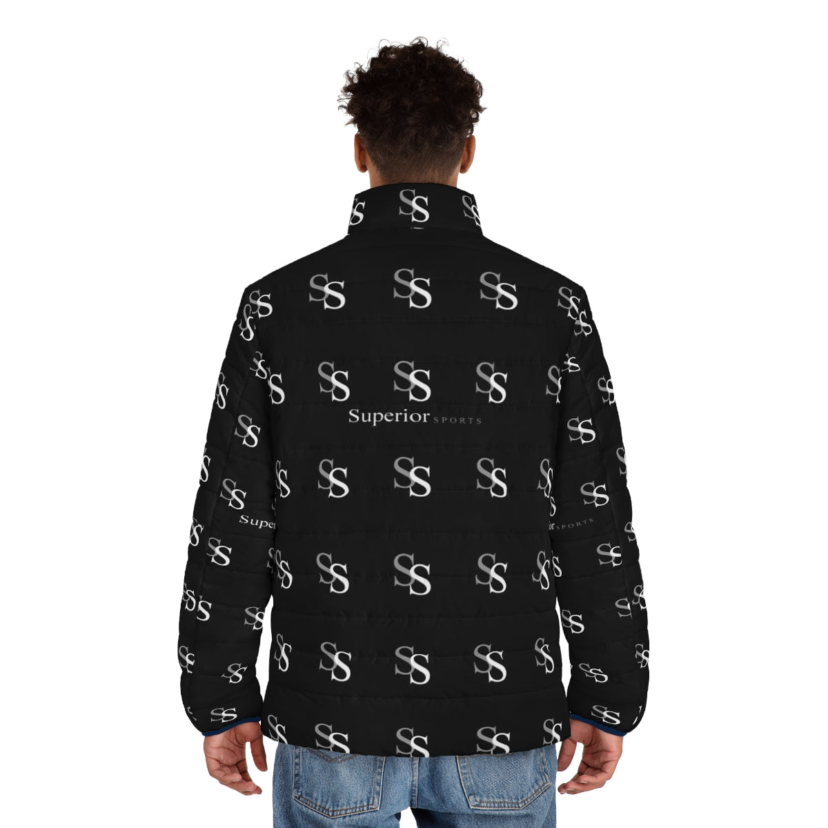 Men's Puffer Jacket (AOP)