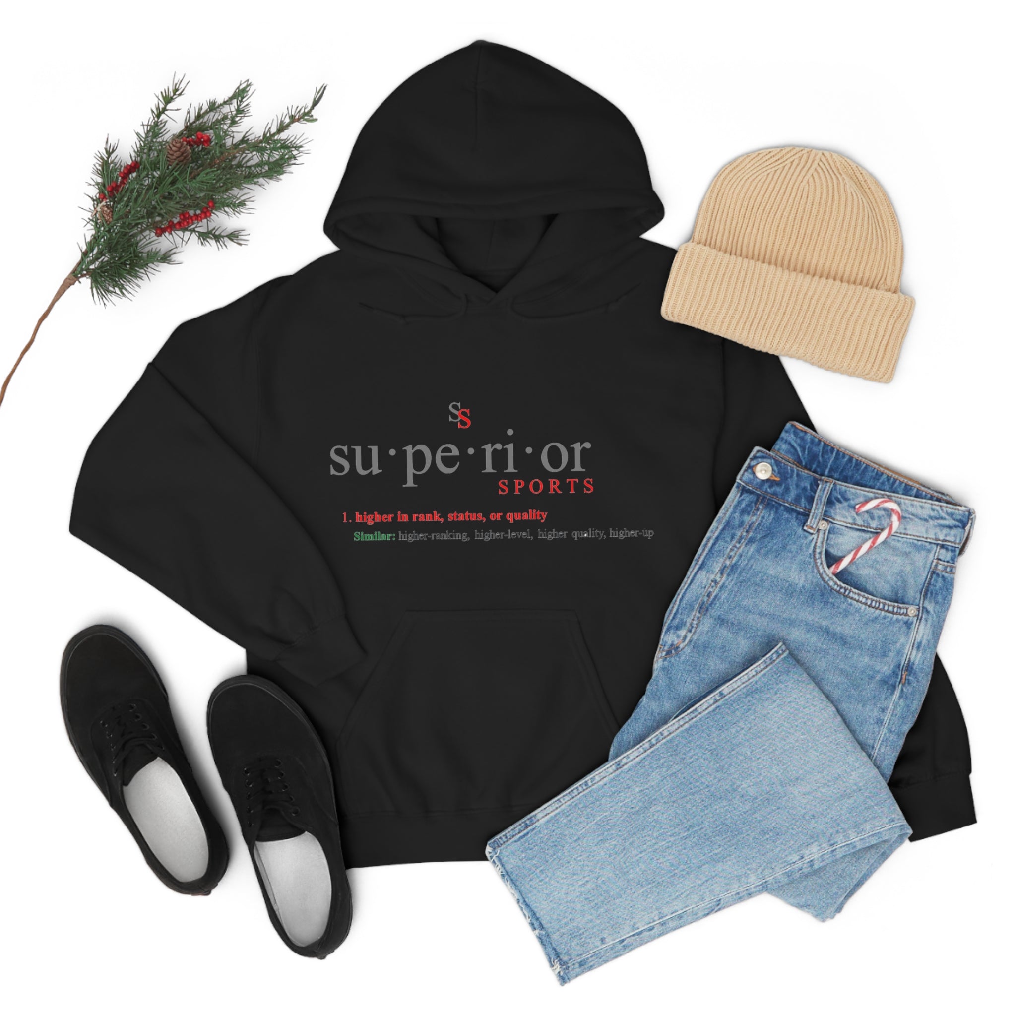 LADIES HOODED SWEATSHIRT