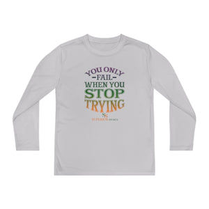 Kids Long Sleeve Competitor Tee