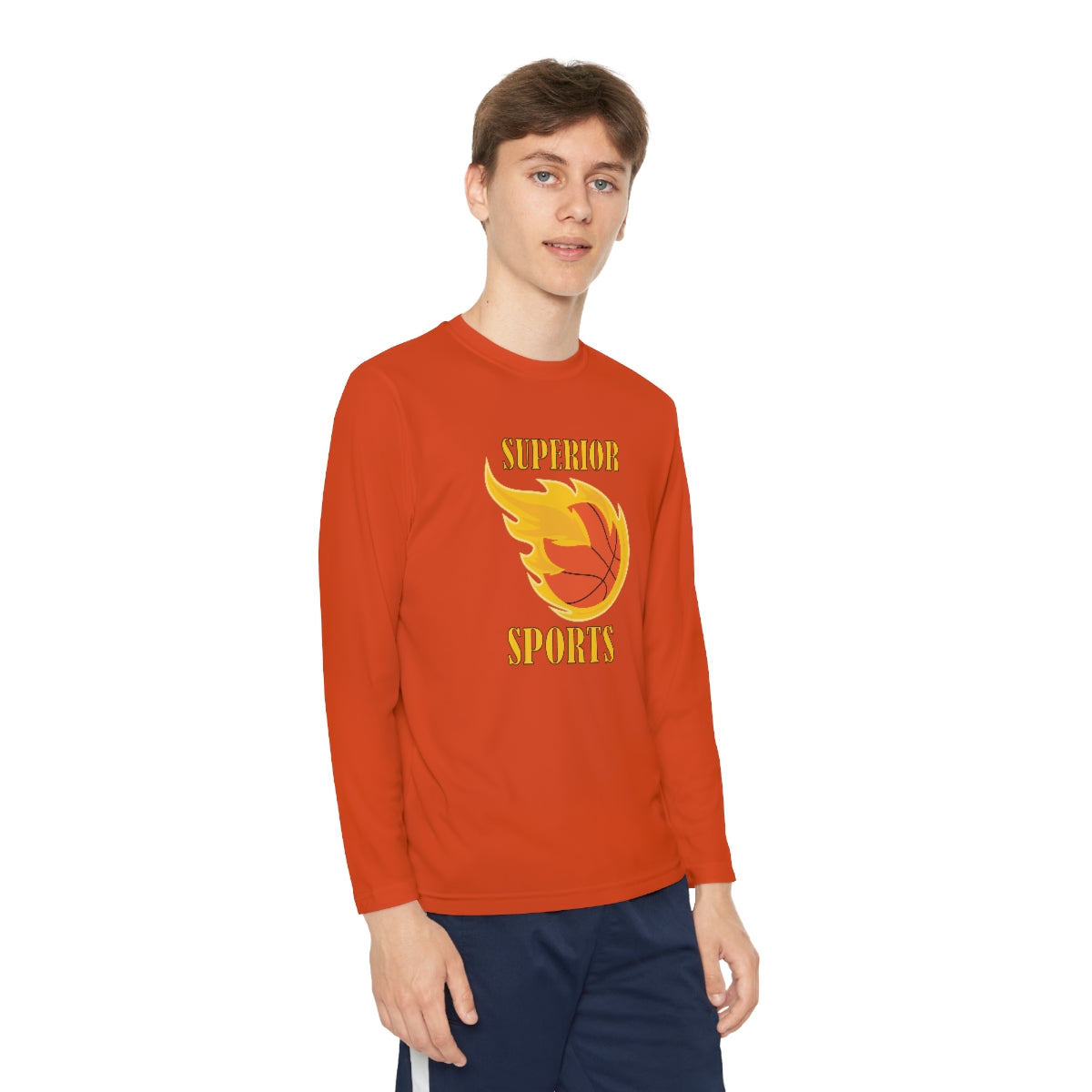 Kids Long Sleeve Sleeve Competitor Tee