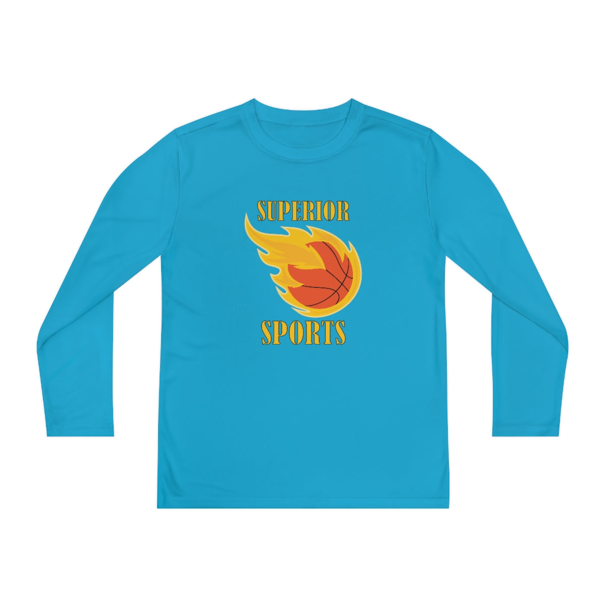Kids Long Sleeve Sleeve Competitor Tee
