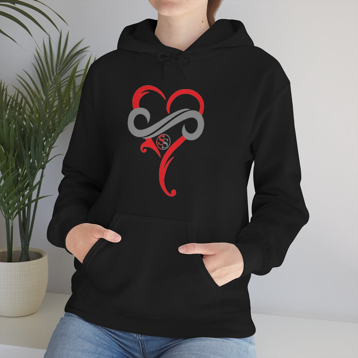 Ladies Hoodie Eternal Hearts