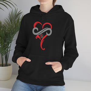 Ladies Hoodie Eternal Hearts