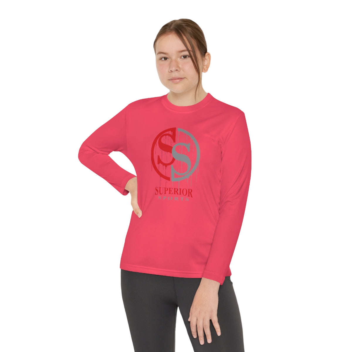Kids Long Sleeve Sleeve Competitor Tee