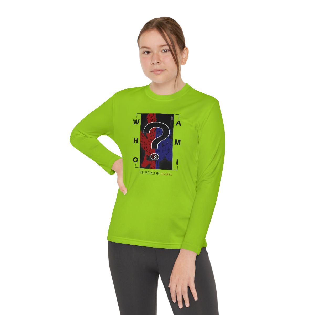 Kids Long Sleeve Sleeve Competitor Tee