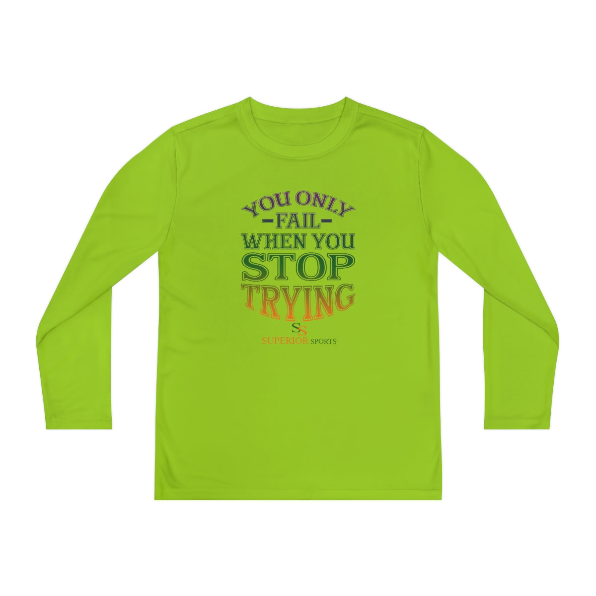 Kids Long Sleeve Competitor Tee
