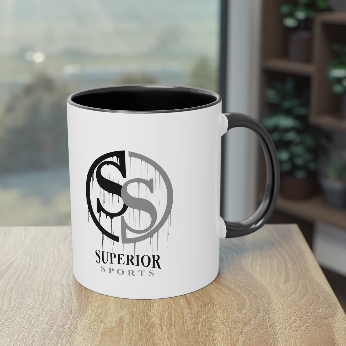 Two-Tone Coffee Mug, 11oz