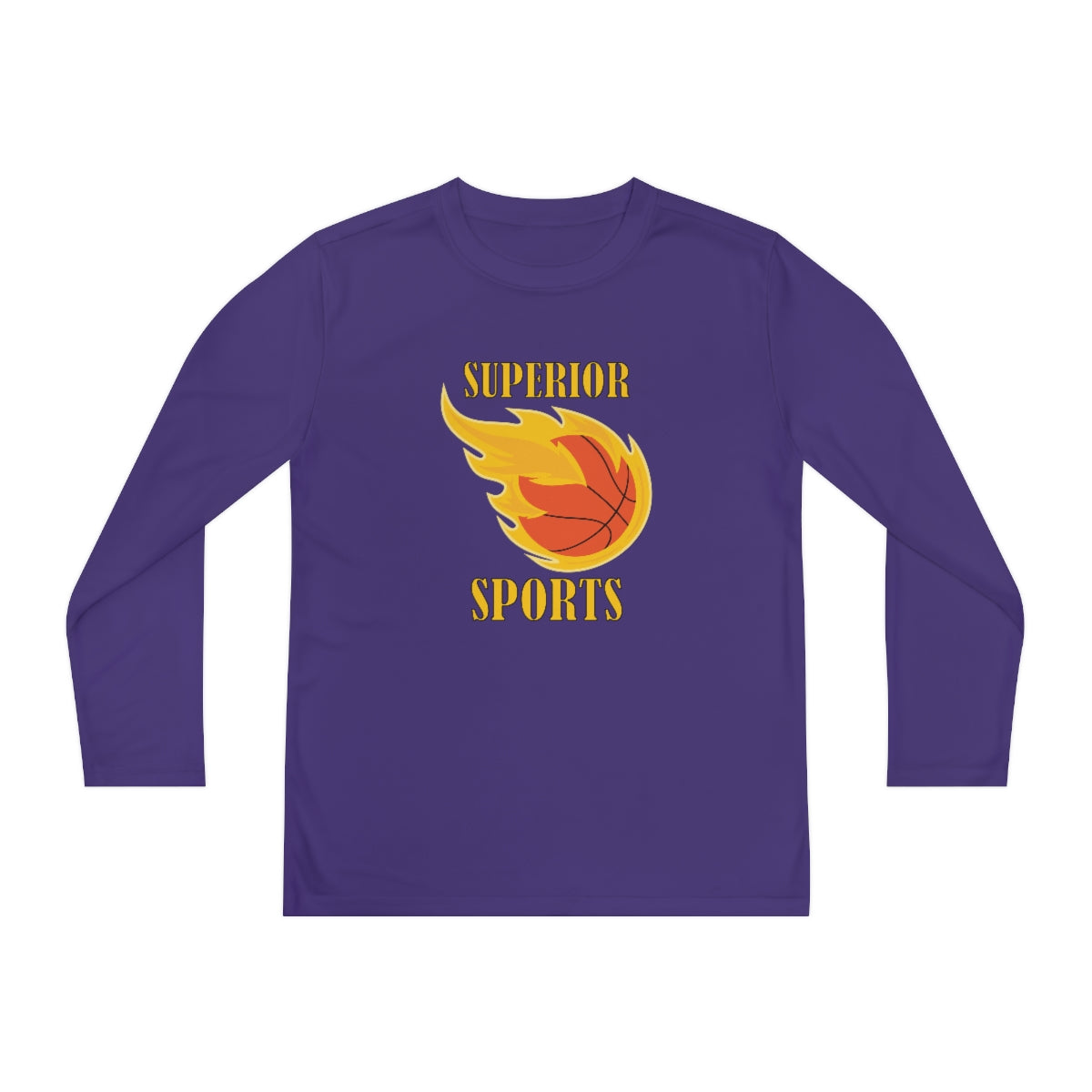 Kids Long Sleeve Sleeve Competitor Tee
