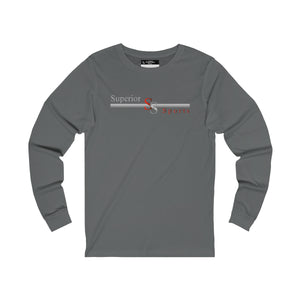 Men Long Sleeve SS Long Bars Tee