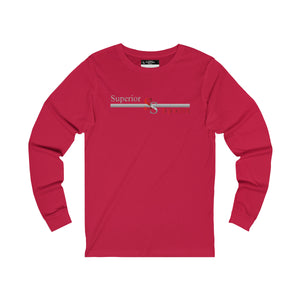 Men Long Sleeve SS Long Bars Tee