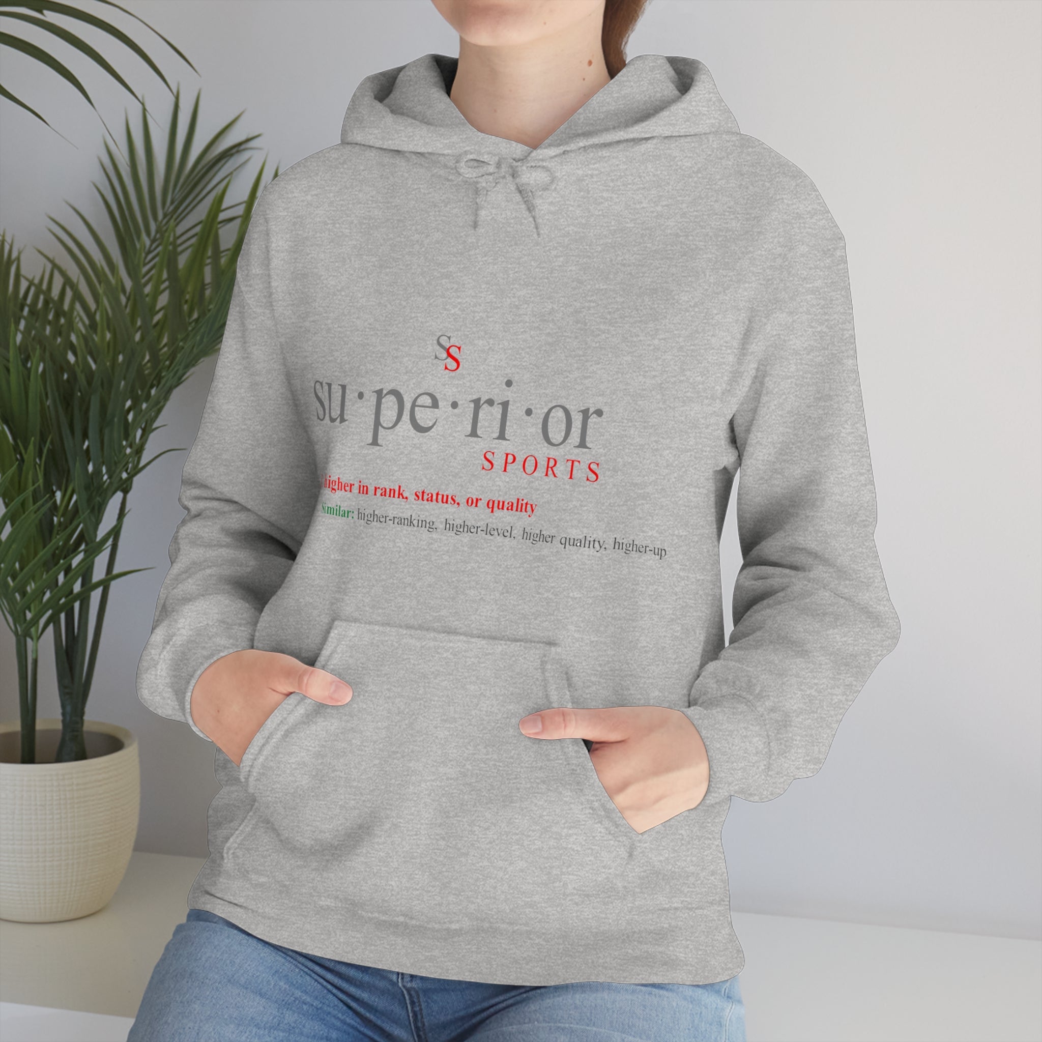 MEN HOODED SWEATSHIRT