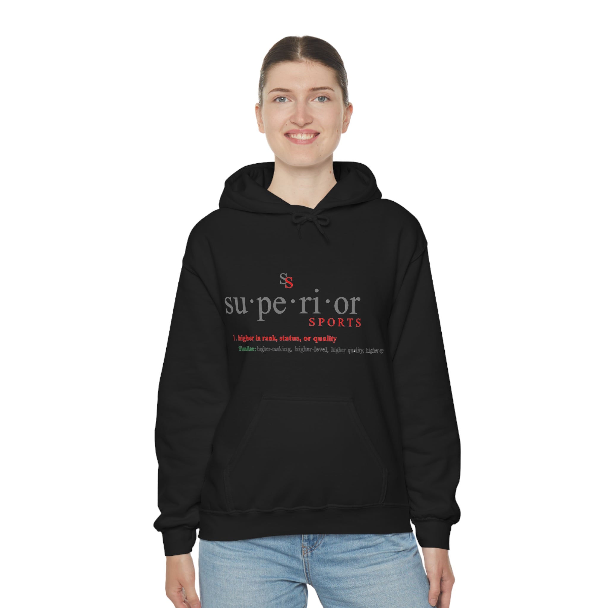 LADIES HOODED SWEATSHIRT
