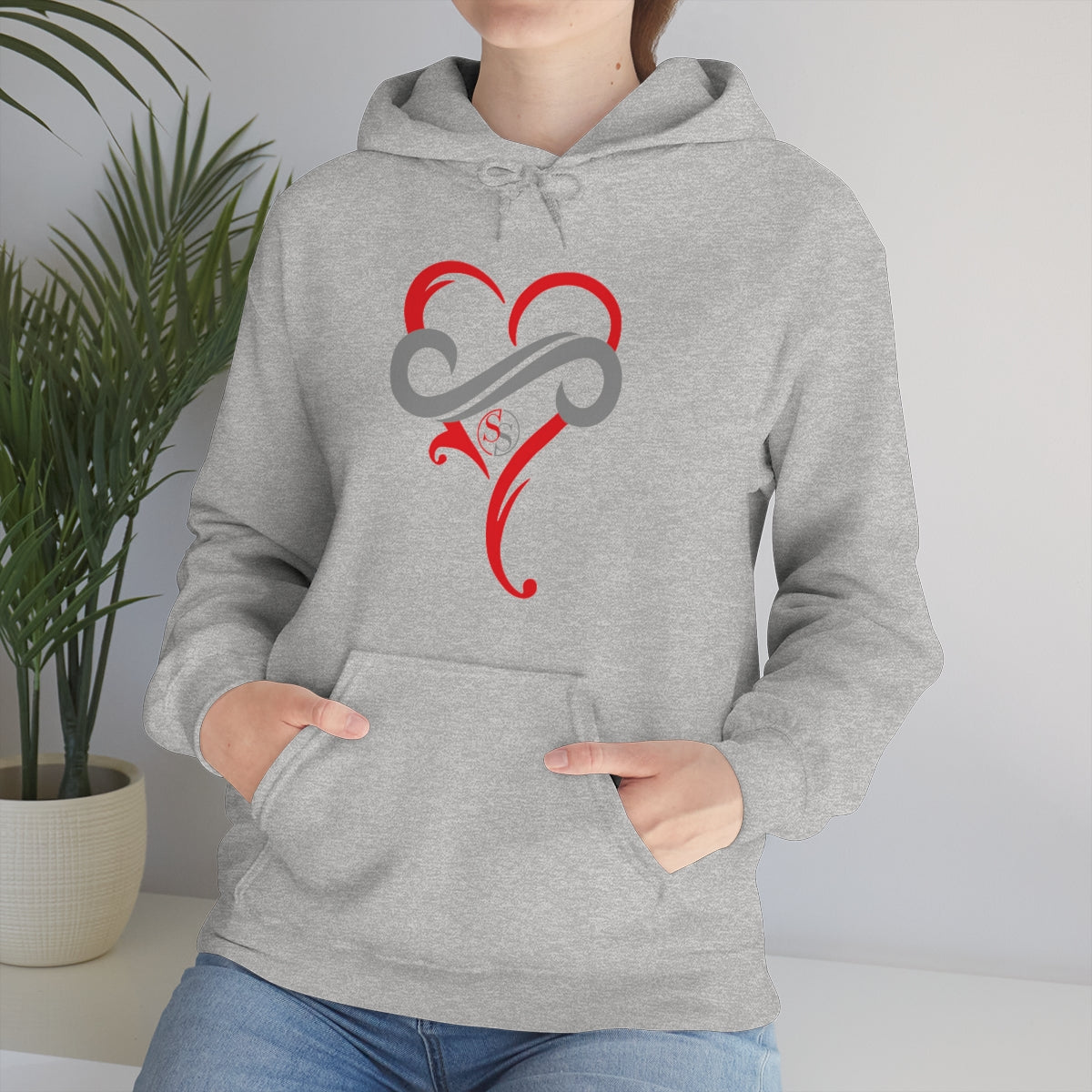 Ladies Hoodie Eternal Hearts