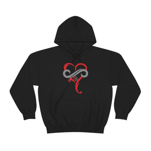Ladies Hoodie Eternal Hearts