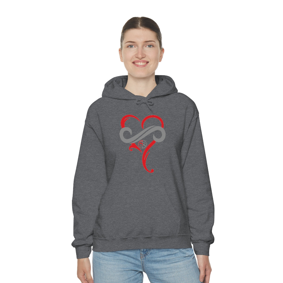 Ladies Hoodie Eternal Hearts