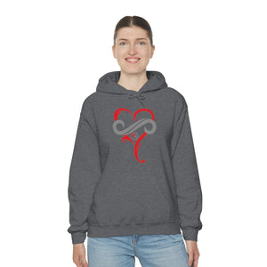 Ladies Hoodie Eternal Hearts