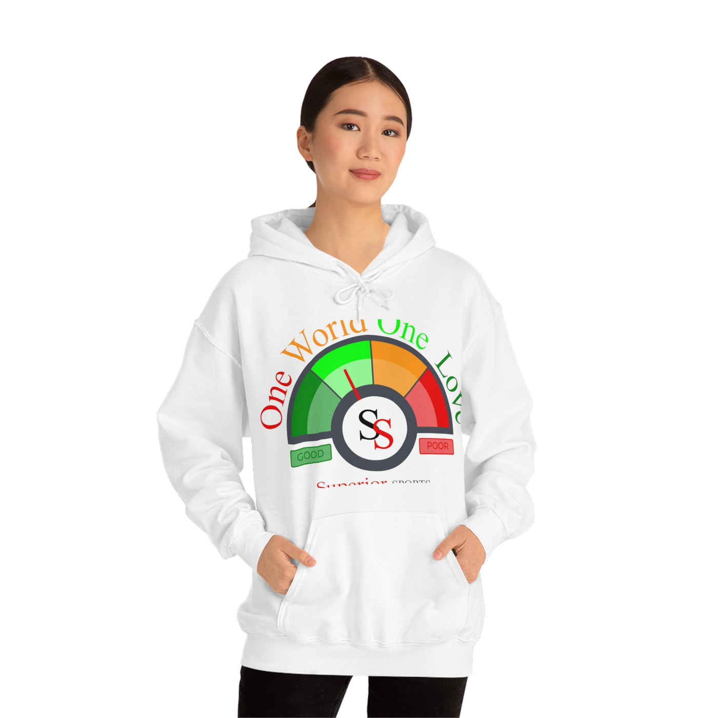 LADIES HOODED SWEATSHIRT