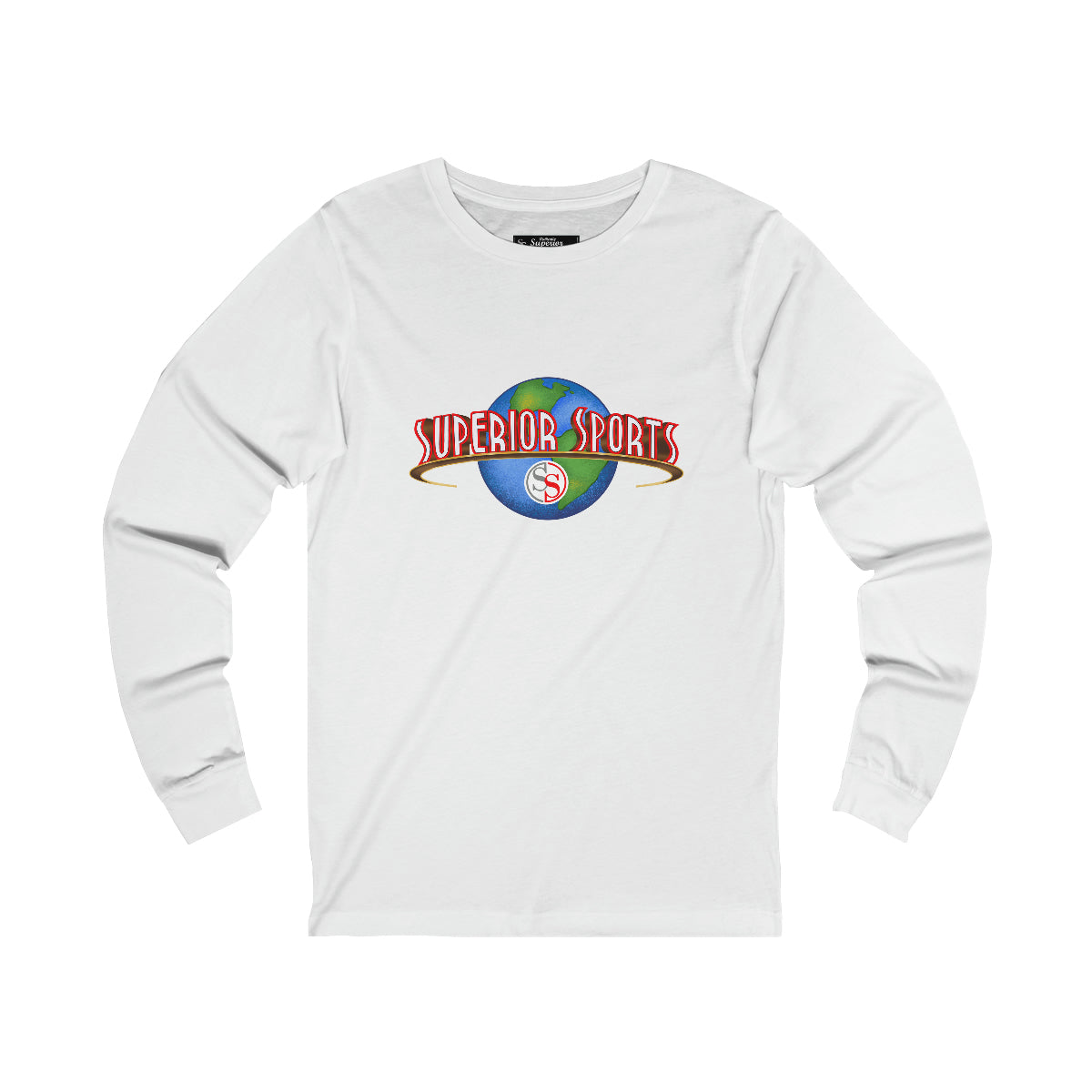 Men Long Sleeve Superior World Tee