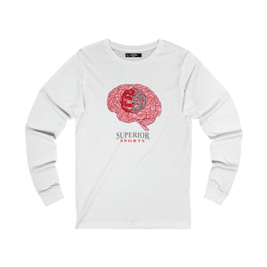 Men Long Sleeve Brain SS Tee