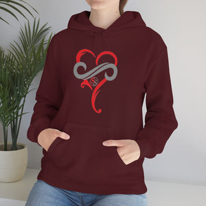 Ladies Hoodie Eternal Hearts