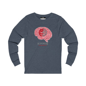 Men Long Sleeve Brain SS Tee