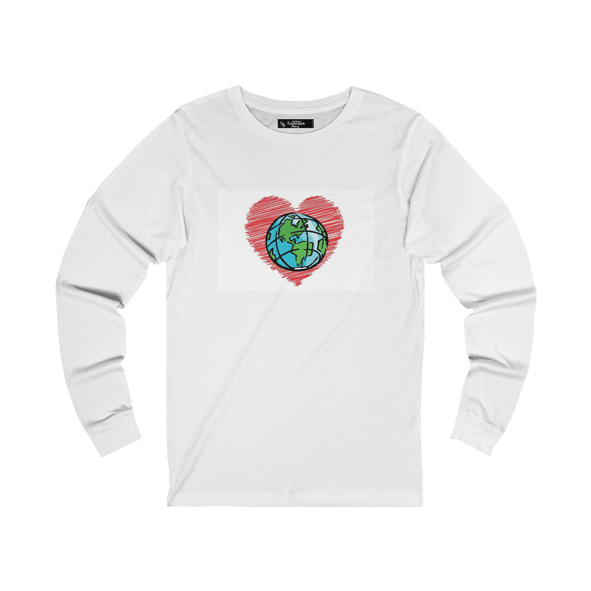 Ladies Long Sleeve Cotton Tee