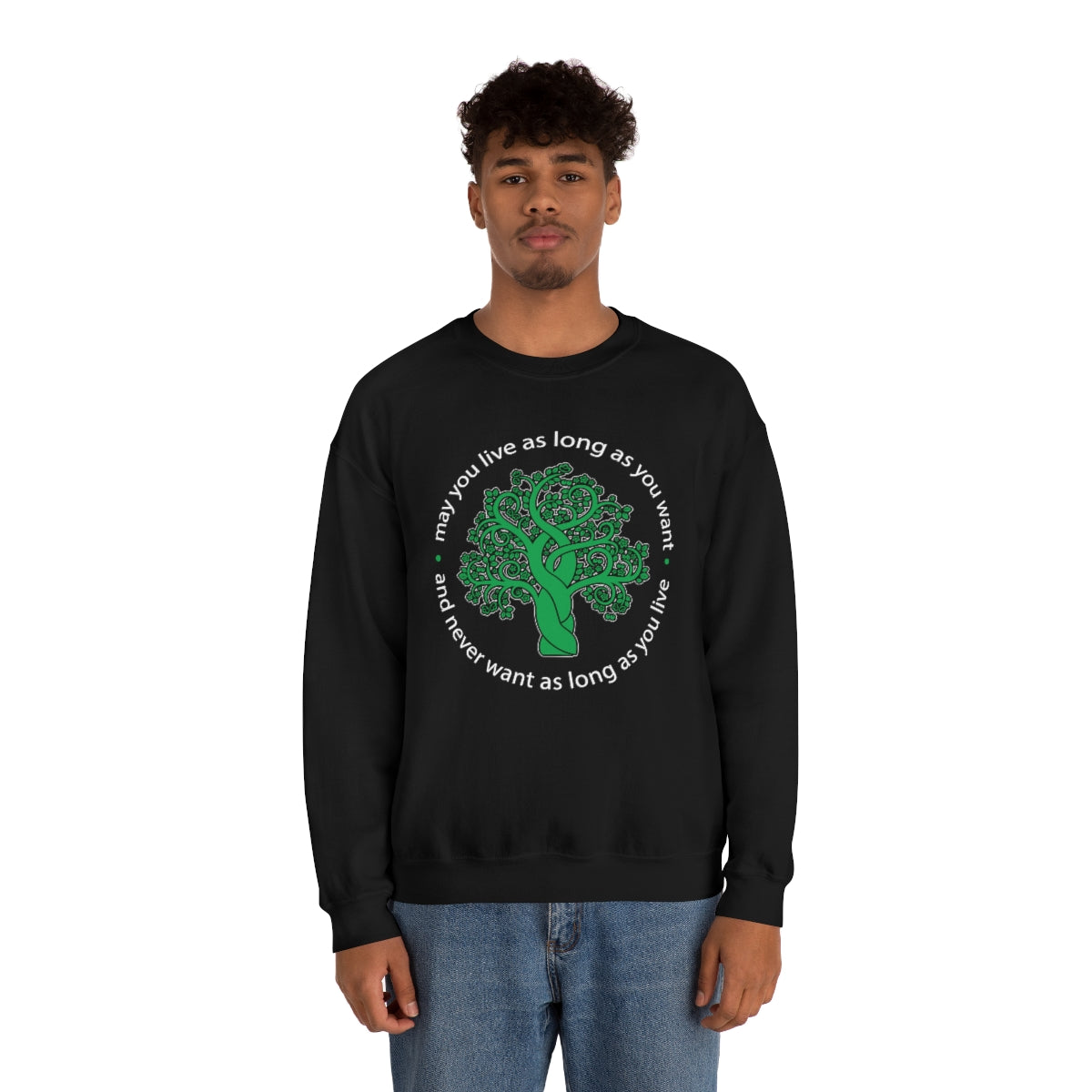Ladies Sweatshirt Tree of life