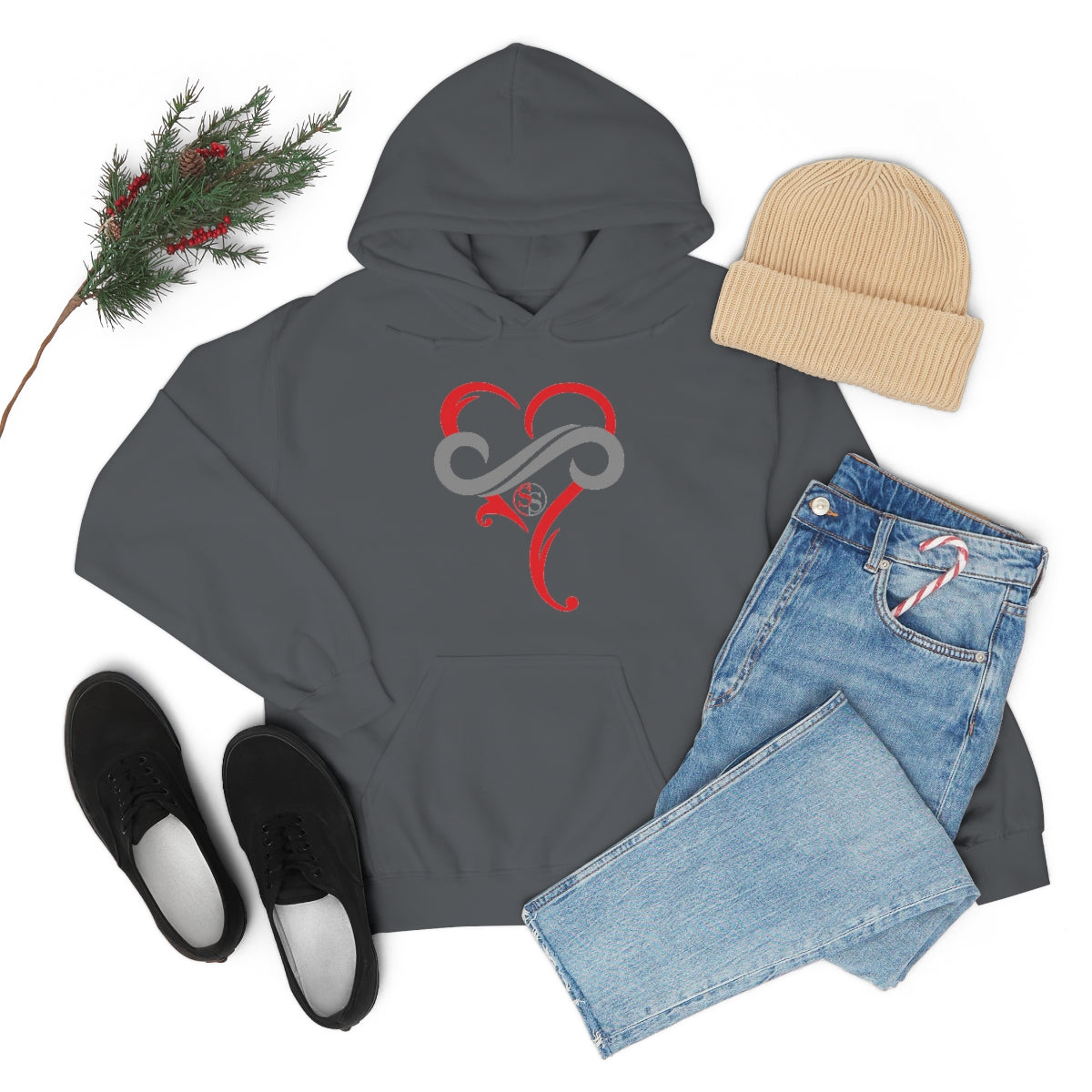 Ladies Hoodie Eternal Hearts