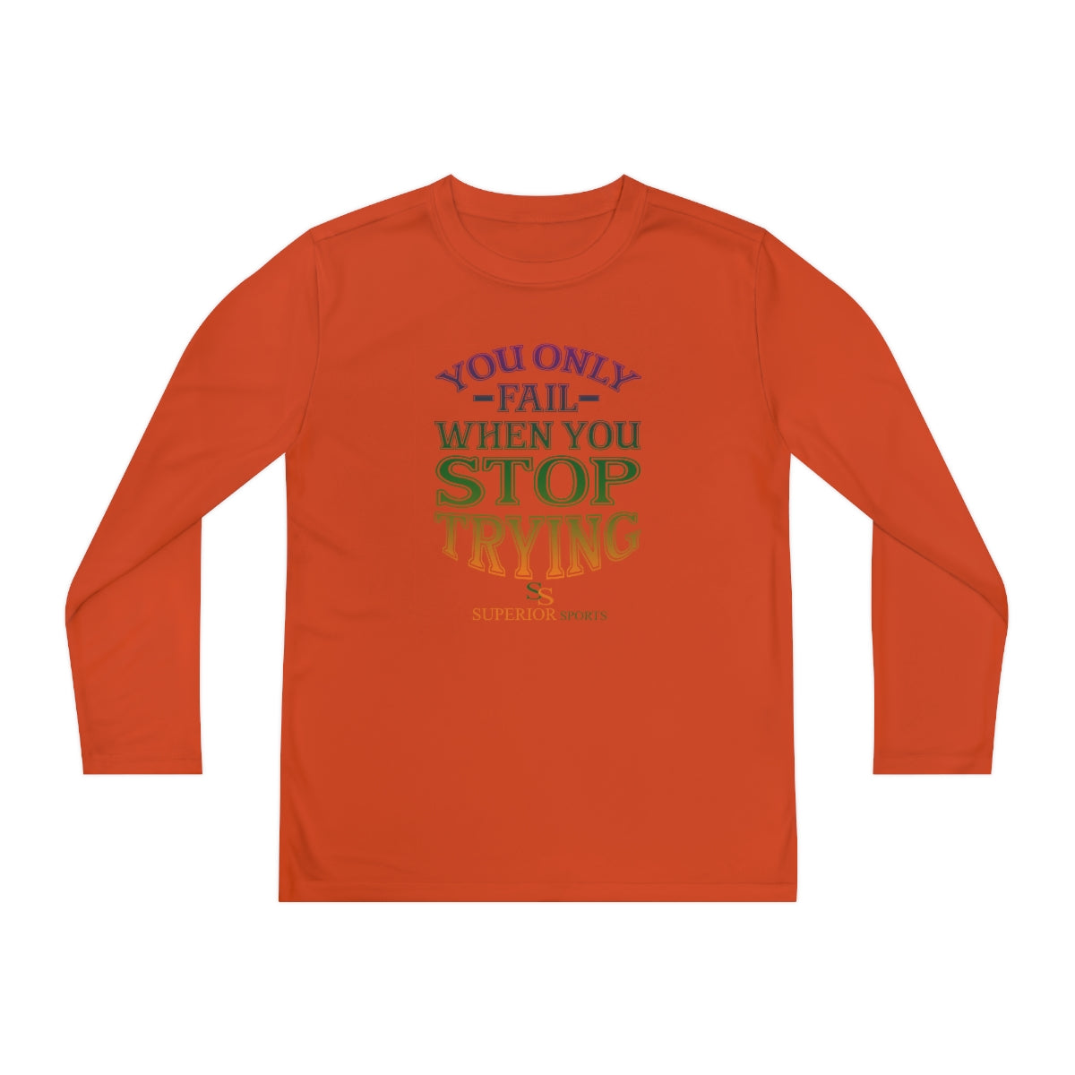 Kids Long Sleeve Competitor Tee