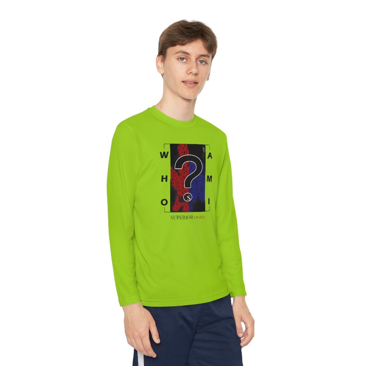 Kids Long Sleeve Sleeve Competitor Tee